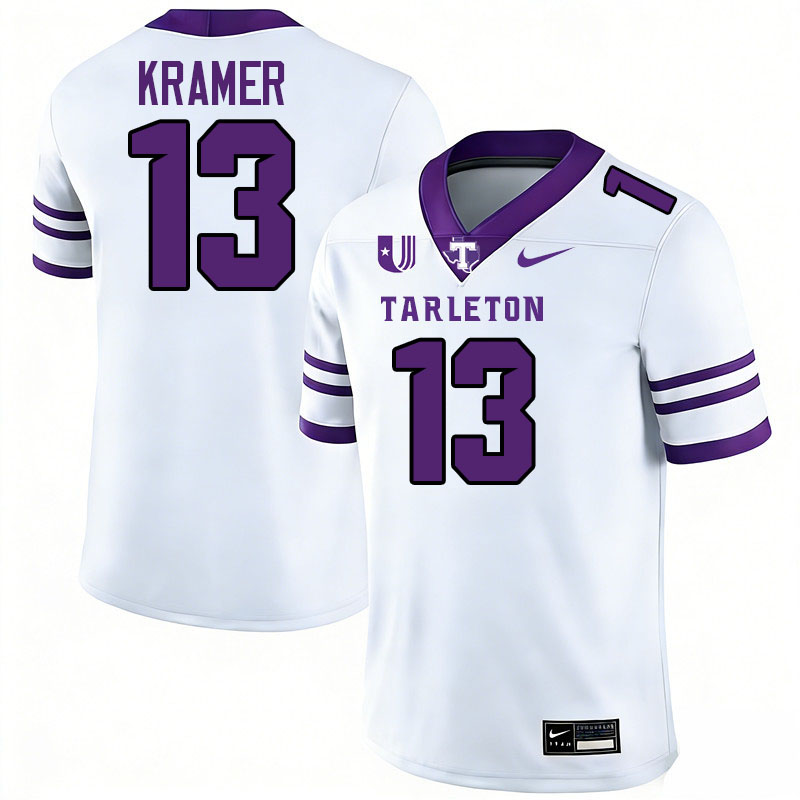 Tarleton State Texans # College Football Jerseys,Uniforms Stitched-White